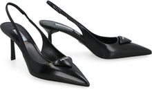 Load image into Gallery viewer, Leather slingback pumps
