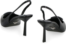 Load image into Gallery viewer, Leather slingback pumps
