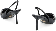 Load image into Gallery viewer, Patent leather slingback pumps
