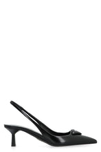 Load image into Gallery viewer, Leather pointy-toe slingback
