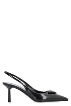 Carica l'immagine nel visualizzatore di Gallery, Décolleté slingback in pelle spazzolata
