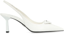 Carica l'immagine nel visualizzatore di Gallery, Décolleté slingback in pelle spazzolata
