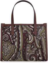 Carica l'immagine nel visualizzatore di Gallery, Mini tote bag Globetrotter in tessuto jacquard
