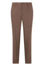 Carica l'immagine nel visualizzatore di Gallery, Pantaloni tapered fit in lino
