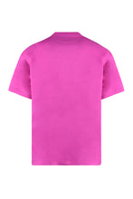 Carica l'immagine nel visualizzatore di Gallery, T-shirt girocollo con pannello in nylon

