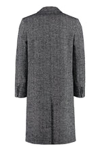 Carica l'immagine nel visualizzatore di Gallery, Cappotto in tweed misto lana
