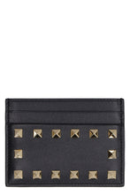 Carica l'immagine nel visualizzatore di Gallery, Valentino Garavani - Portacarte Rockstud in pelle
