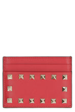Carica l'immagine nel visualizzatore di Gallery, Valentino Garavani - Portacarte Rockstud in pelle
