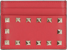 Carica l'immagine nel visualizzatore di Gallery, Valentino Garavani - Portacarte Rockstud in pelle
