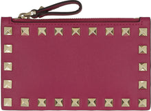 Carica l'immagine nel visualizzatore di Gallery, Valentino Garavani - Portacarte Rockstud in pelle
