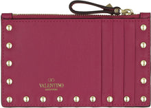 Carica l'immagine nel visualizzatore di Gallery, Valentino Garavani - Portacarte Rockstud in pelle
