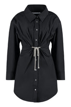 Carica l&#39;immagine nel visualizzatore di Gallery, Abito chemisier in popeline di cotone
