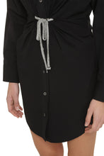 Carica l&#39;immagine nel visualizzatore di Gallery, Abito chemisier in popeline di cotone
