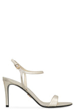 Load image into Gallery viewer, Leather sandals with high heel
