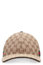 Load image into Gallery viewer, Baseball cap made of GG fabric
