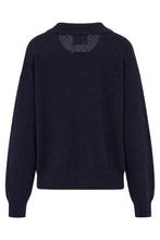 Carica l'immagine nel visualizzatore di Gallery, Pullover in cashmere con colletto a polo
