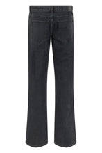 Load image into Gallery viewer, Denim trousers with wide leg
