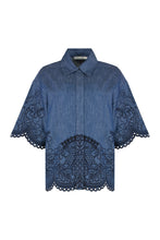 Carica l'immagine nel visualizzatore di Gallery, Camicia Coco in denim
