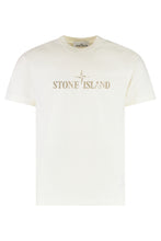 Load image into Gallery viewer, Cotton crew-neck T-shirt
