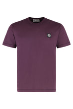 Load image into Gallery viewer, Cotton crew-neck T-shirt
