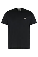 Carica l'immagine nel visualizzatore di Gallery, T-shirt girocollo in jersey di cotone

