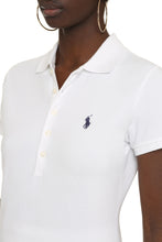 Load image into Gallery viewer, Stretch cotton piqué polo shirt
