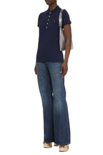 Load image into Gallery viewer, Stretch cotton piqué polo shirt
