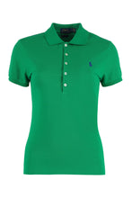 Load image into Gallery viewer, Cotton-piqué polo shirt
