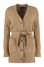Load image into Gallery viewer, Wool and cashmere cardigan
