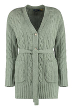 Load image into Gallery viewer, Wool and cashmere cardigan
