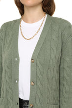 Load image into Gallery viewer, Wool and cashmere cardigan
