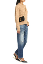 Load image into Gallery viewer, Cable-knit cashmere sweater

