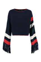 Load image into Gallery viewer, Fringed wool sweater
