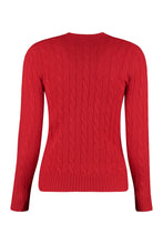 Load image into Gallery viewer, Wool-blend crew-neck sweater
