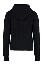 Carica l'immagine nel visualizzatore di Gallery, Maglione in lana e cachemire con cappuccio
