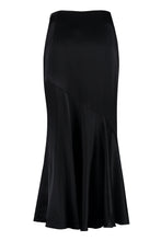 Load image into Gallery viewer, Satin midi skirt
