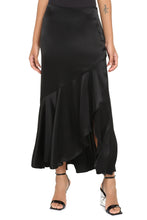 Load image into Gallery viewer, Satin midi skirt
