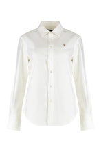 Carica l'immagine nel visualizzatore di Gallery, Camicia in cotone con logo ricamato
