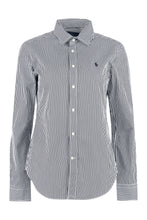 Carica l'immagine nel visualizzatore di Gallery, Camicia in cotone a righe
