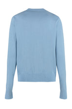 Load image into Gallery viewer, Logo detail cotton cardigan
