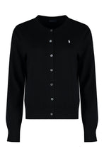 Carica l'immagine nel visualizzatore di Gallery, Cardigan in cotone con logo

