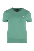 Load image into Gallery viewer, Logo embroidered cotton sweater
