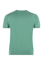 Load image into Gallery viewer, Logo embroidered cotton sweater

