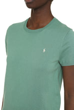Load image into Gallery viewer, Logo embroidered cotton sweater
