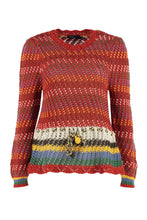 Carica l'immagine nel visualizzatore di Gallery, Pullover in maglia crochet
