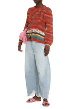 Carica l'immagine nel visualizzatore di Gallery, Pullover in maglia crochet

