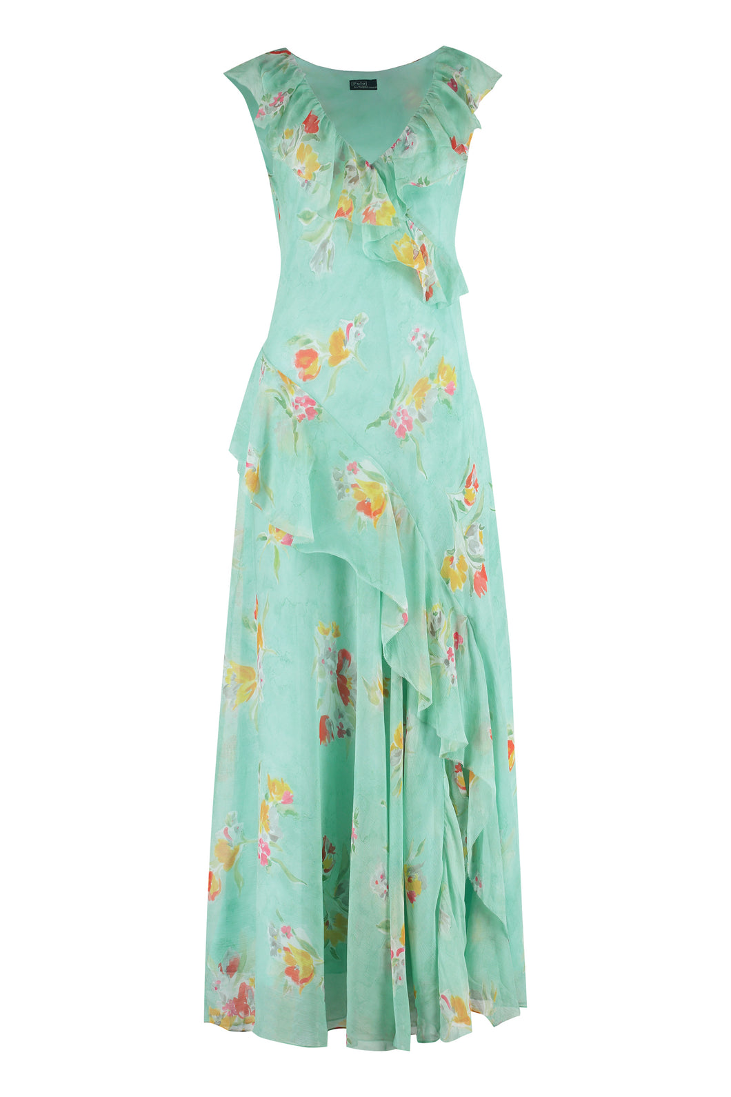 Abito in georgette stampato