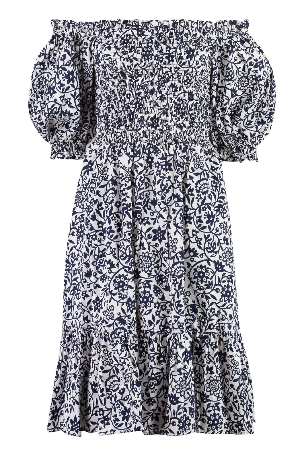 Abito in cotone stampato