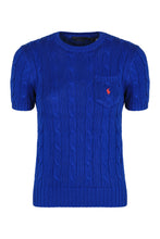 Load image into Gallery viewer, Cotton short sleeve sweater

