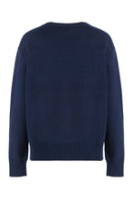 Load image into Gallery viewer, Cotton crew-neck sweater
